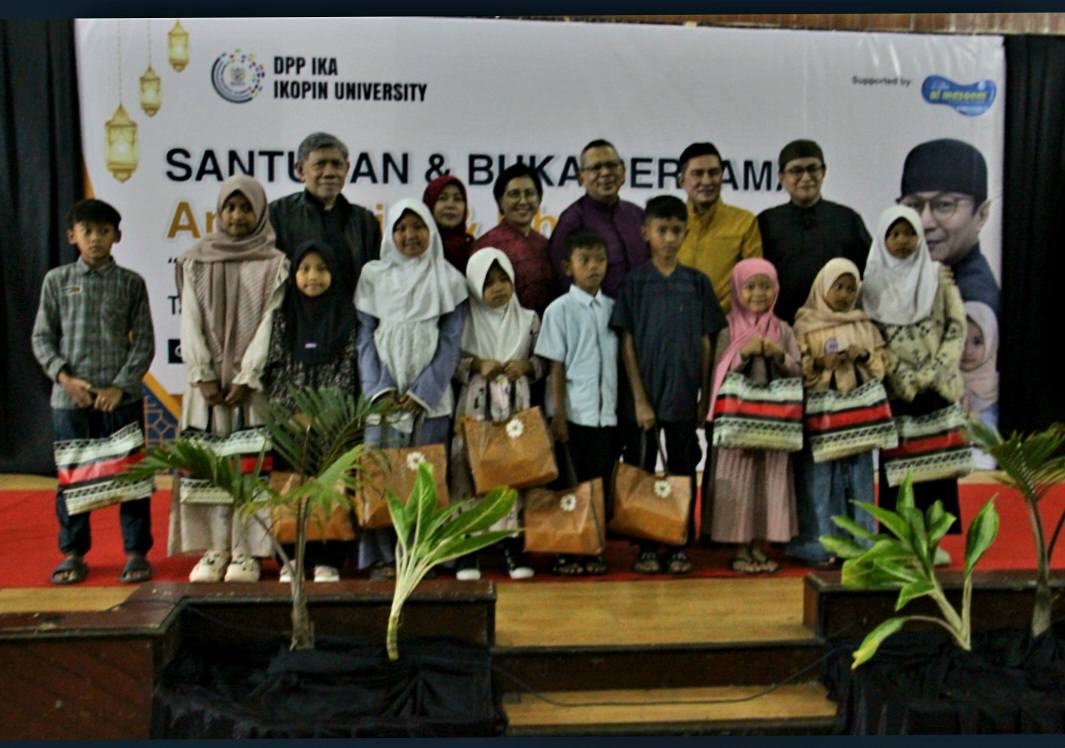 Tebar Berkah Ramadhan, DPP IKA Ikopin Gelar Santunan & Buka Bersama di Kampus Ikopin University